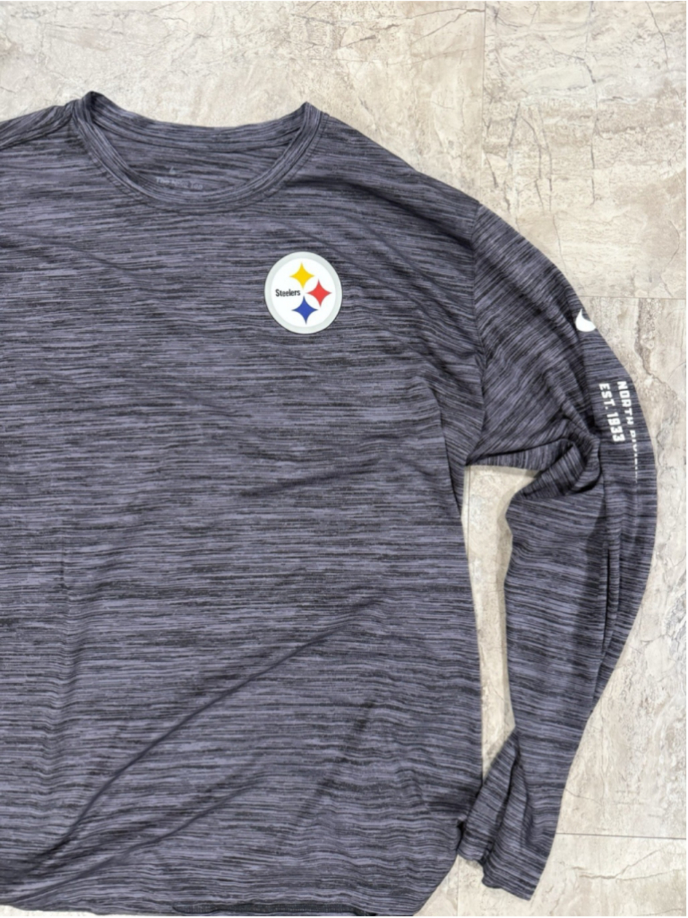 Nike Dri-Fit NFL Team Apparel Pittsburgh Steelers Men's XL Pullover Shirt